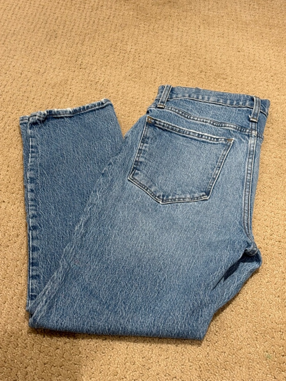 Madewell Women's Light Blue Straight-Leg Jeans